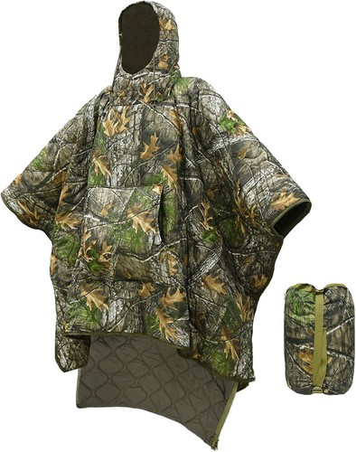 Tongcamo poncho liner hoodie - liner,