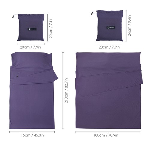 Lightweight sleeping bag liner - lightweight,