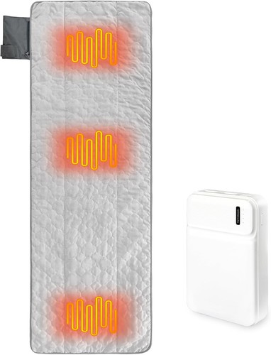 Heated sleeping bag - bag, pad