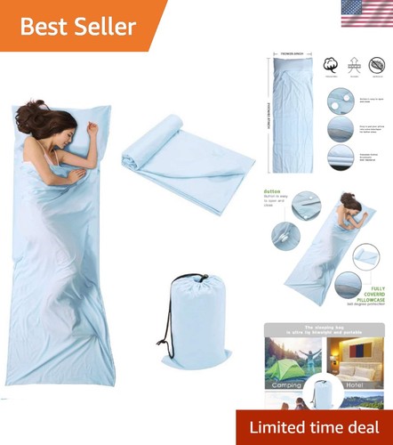 Portable cotton sleeping bag - cotton,