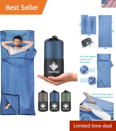 Luxury microfiber sleeping bag - microfiber,