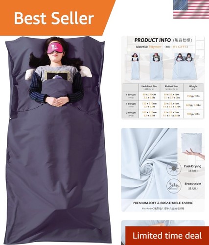 Sleeping bag liner - sleeping,