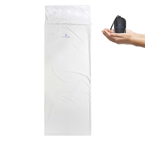 White sleeping bag liner for - bag,