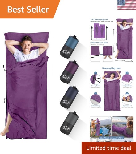 Reinforced sleeping bag - bag, liner