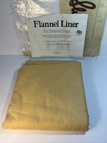 Flannel sleeping bag - flannel,
