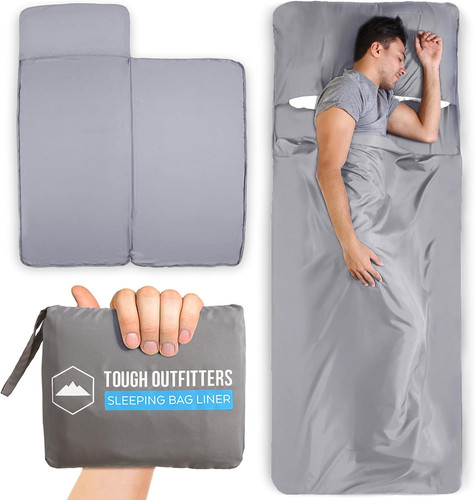 Sleeping bag liner - sleeping, camping