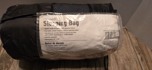 Sof fleece sleeping bag 75x32 - sleeping,