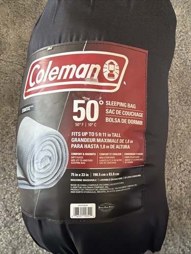 Coleman sleeping bag - |, 50°f
